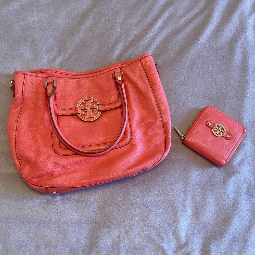 Tory Burch Purse & Wallet Set